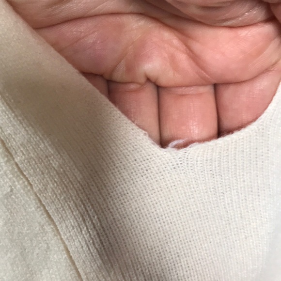 JCrew cream cashmere sweater vest S - Picture 4 of 8